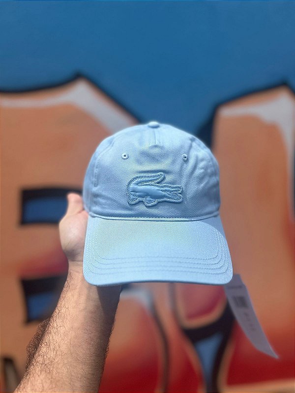 Boné Lacoste Paris Azul Bebê
