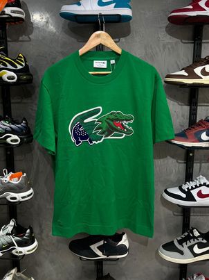 Camiseta Lacoste Holiday Relaxed Fit Verde