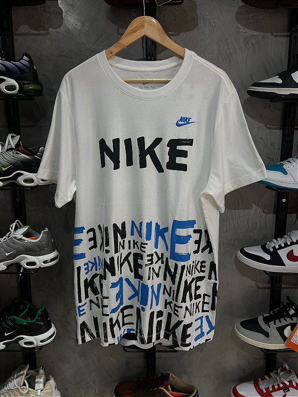 Camiseta Nike Sportswear Printed Branca