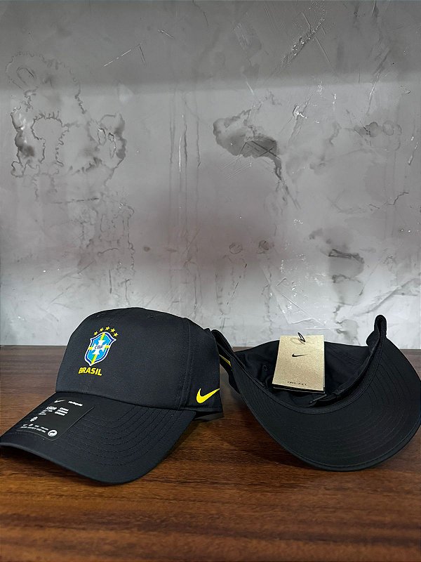 Boné Nike Sport Seleção Brasileira Preta