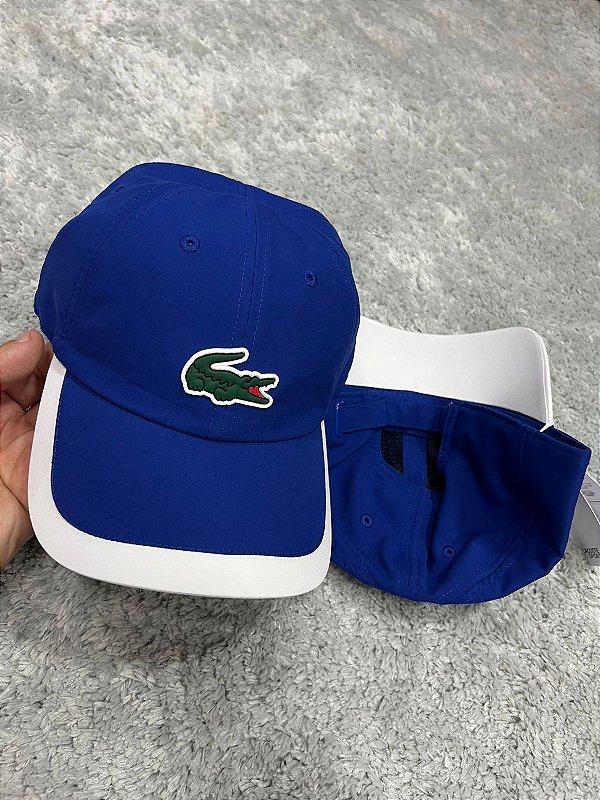 Boné Lacoste Sport Contraste Azul Royal