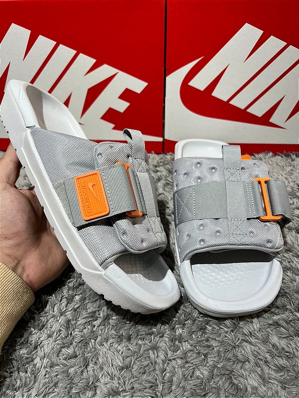 Chinelo Nike Asuna Cinza 3.0