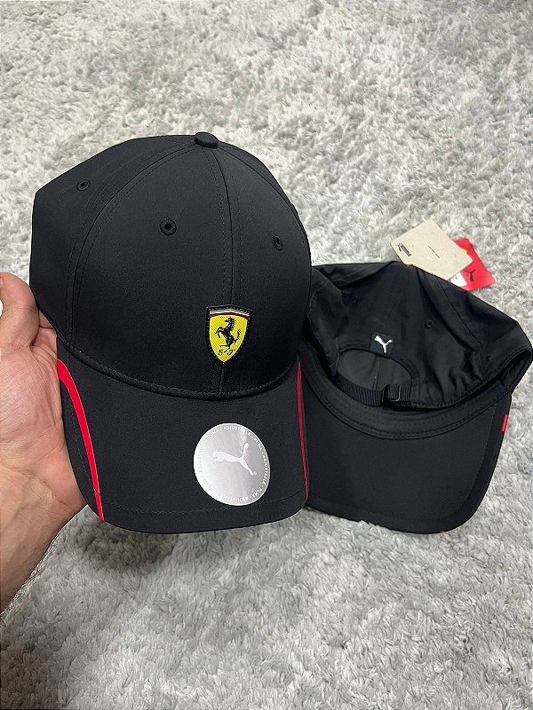 BONÉ PUMA FERRARI PRETO