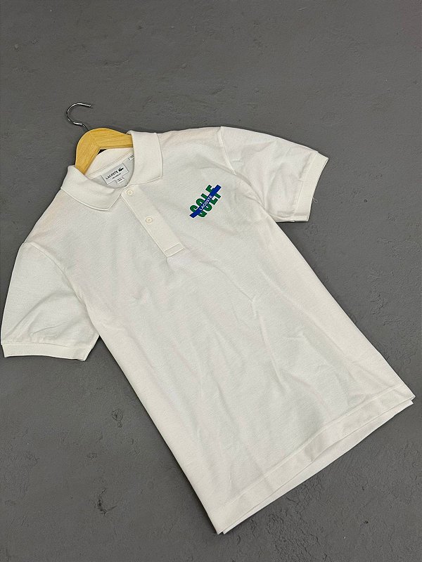 POLO LACOSTE GOLF BRANCA
