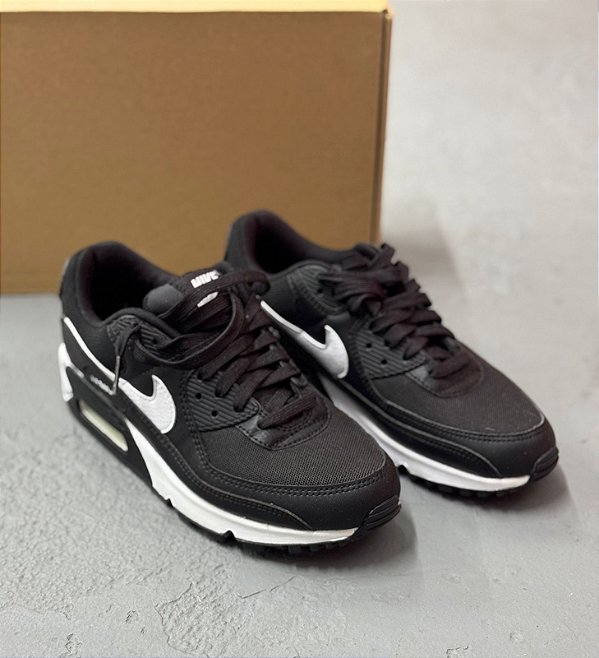 TÊNIS NIKE AIR MAX 90 INFANTO-JUVENIL PRETO