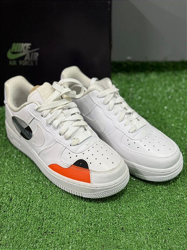 TÊNIS NIKE AIR FORCE 1 CUT OUT WHITE
