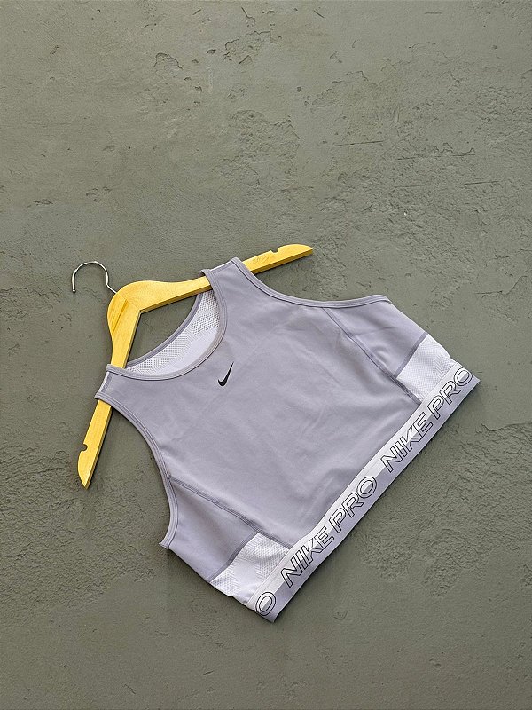 CROPPED NIKE FITNESS LILÁS