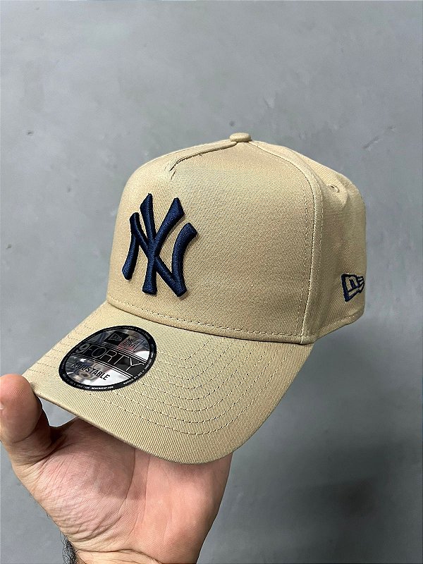 NEW ERA BEGE / AZUL