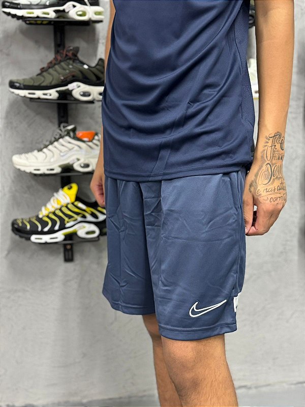 Short Nike Dri-FIT Academy 2021 Azul Marinho