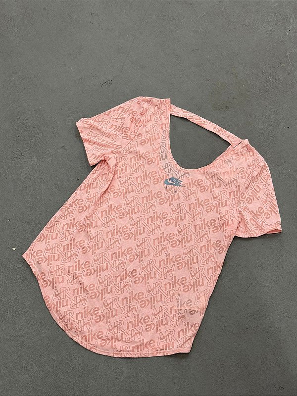 CAMISETA NIKE DRI FIT AIR FEMININA ROSÊ