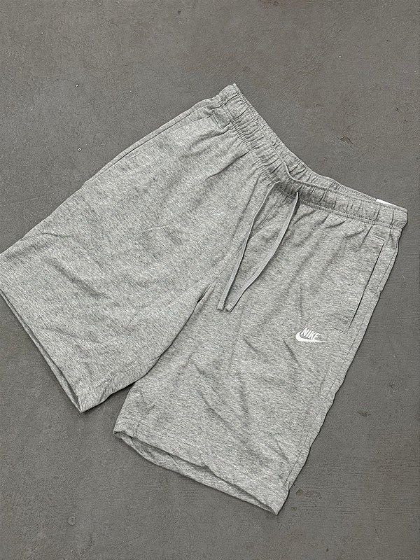 BERMUDA NIKE SPORTSWEAR JERSEI CINZA
