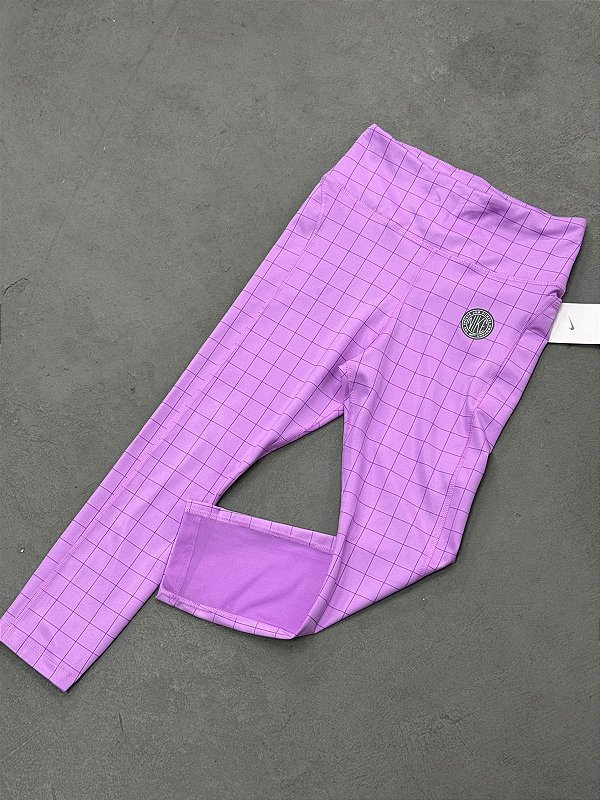 CALÇA NIKE LEGGING LILÁS FITNESS COMPANY FEMININA