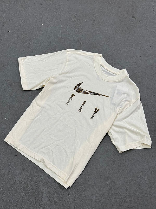 CAMISETA NIKE SPORTSWEAR FLY BEGE FEMININA