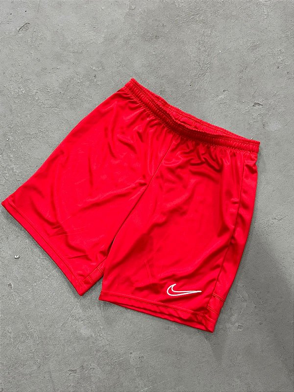 SHORT NIKE DRI FIT ACADEMY 2021 ( VERMELHO)