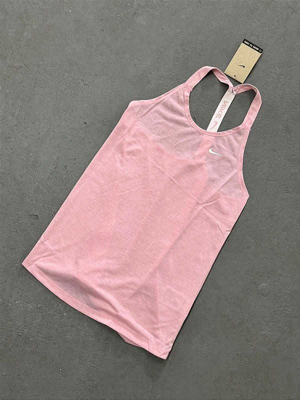 REGATA NIKE DRI FIT ROSÊ FEMININA