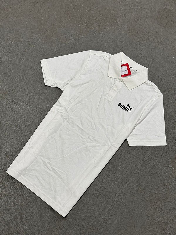 POLO PUMA PIQUET BRANCA