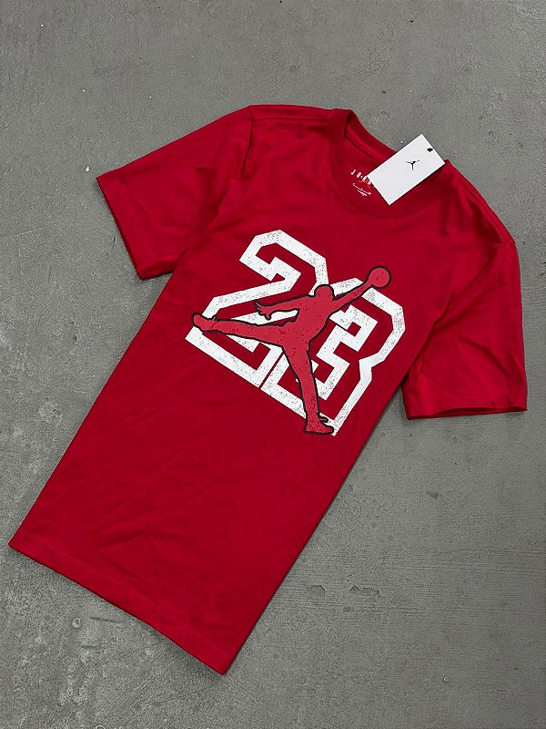 Camiseta Jordan Flight Essentials Vermelha