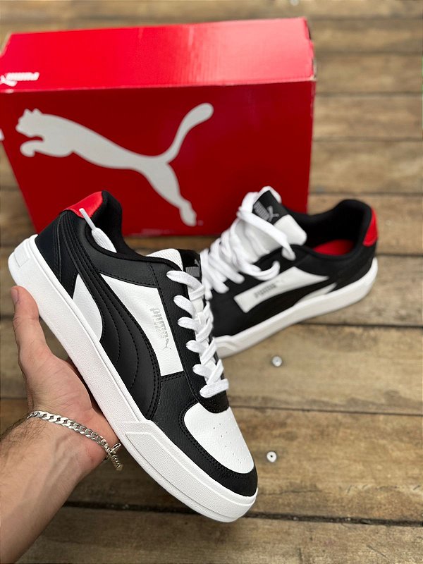 TÊNIS PUMA CAVEN BDP PRETO/BRANCO