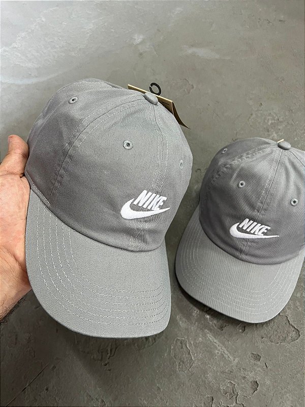 BONÉ NIKE H86 CINZA