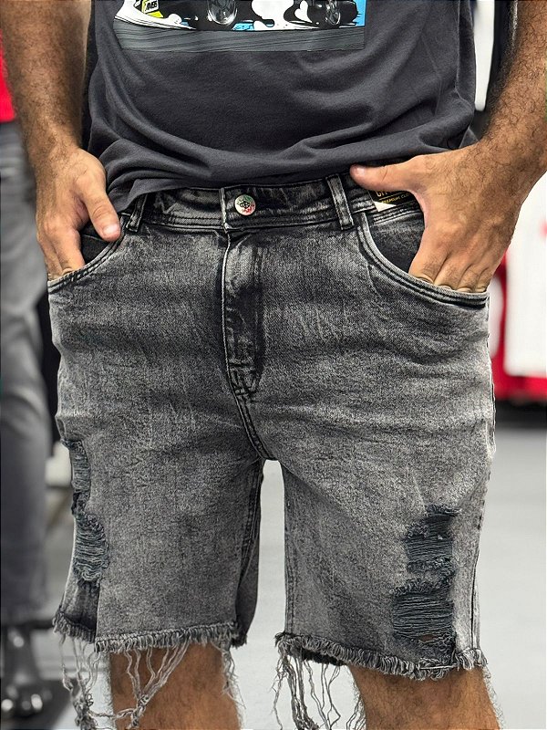 BERMUDA JEANS JOGADOR PREMIUM(7919)