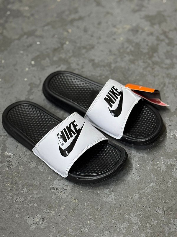 Chinelo Nike Benassi Confort Branco