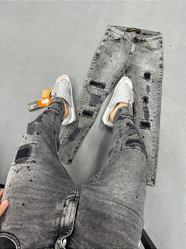 CALÇA JEANS JOGADOR PREMIUM (0011)