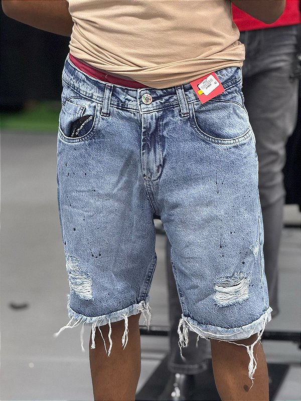 BERMUDA JEANS JOGADOR PREMIUM(8819)