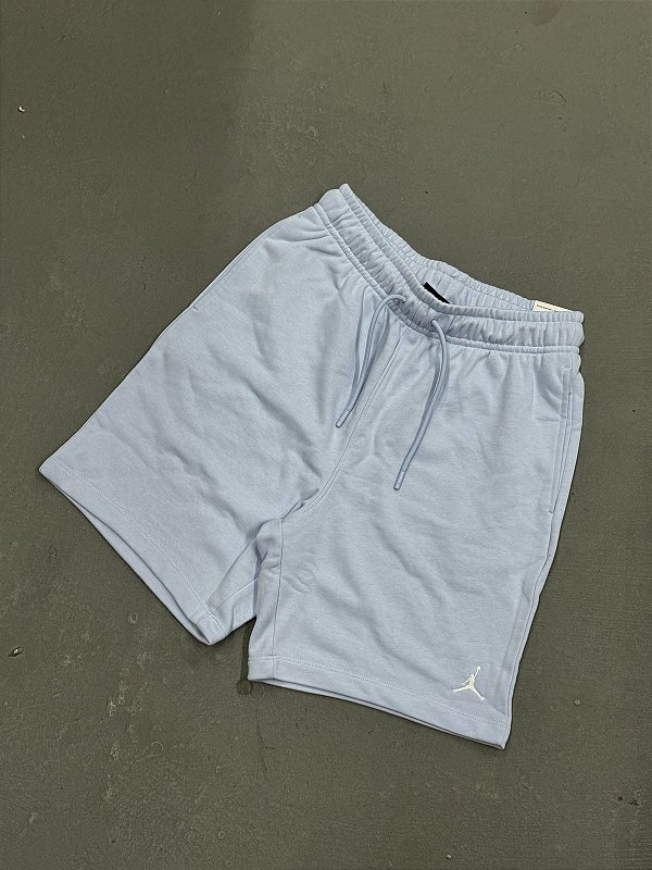 BERMUDA MOLETOM JORDAN ESSENTIALS AZUL BEBÊ