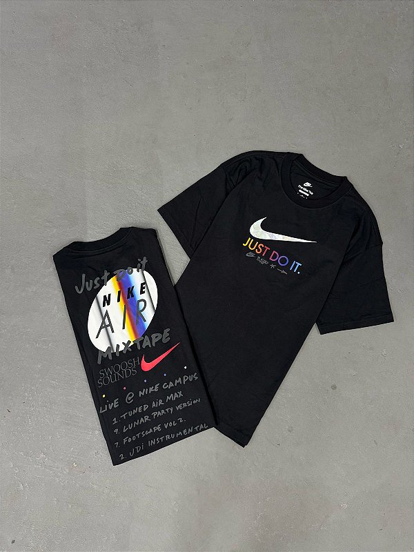 CAMISETA NIKE X B.SIDES JUST DO IT PRETA