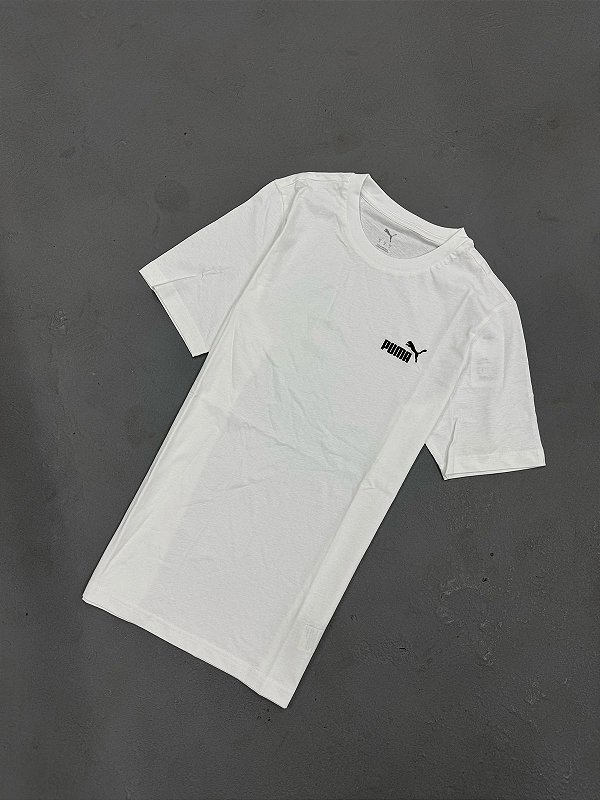 CAMISETA PUMA ICON BORDADO BRANCA
