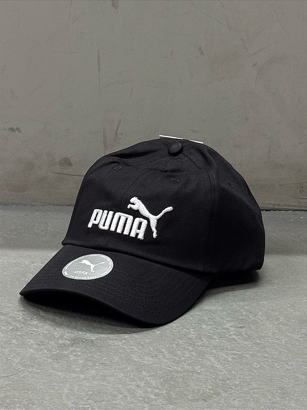 BONÉ PUMA LOGO CAP PRETO