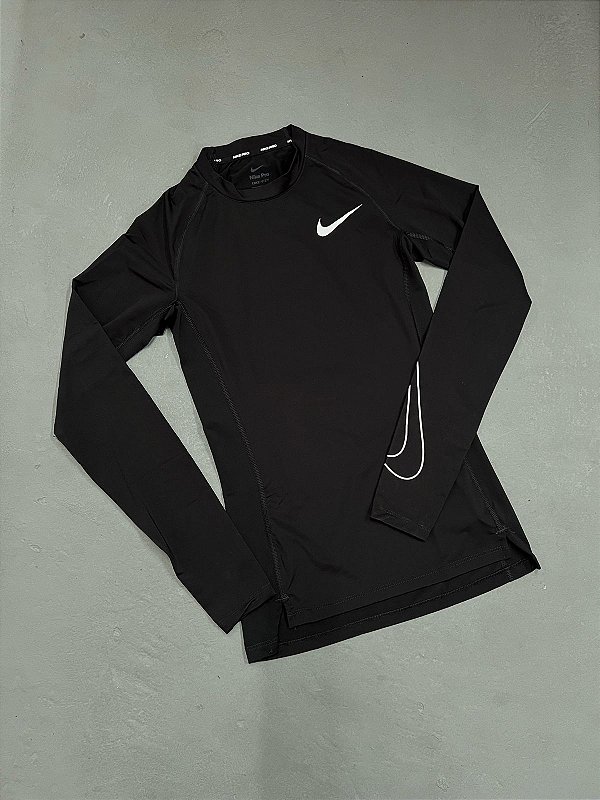 Camiseta Nike Pro Dri-FIT Masculina Manga Longa