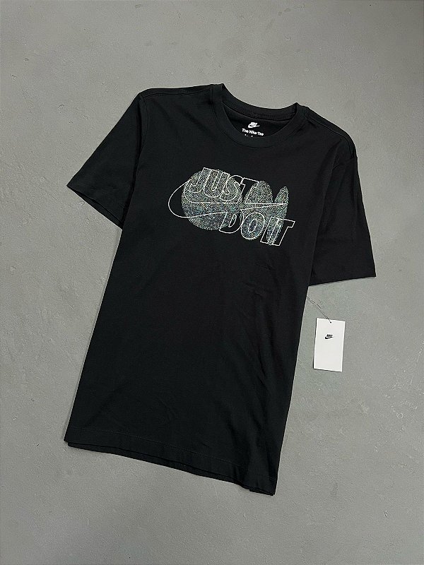 Camiseta Nike "Just do It " Preta