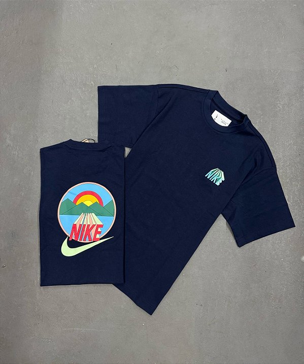 Camiseta Nike Sunset Azul Marinho