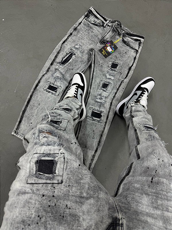 CALÇA JEANS JOGADOR PREMIUM (0027)