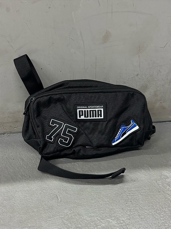 SHOULDER BAG PUMA SUEDE PRETA