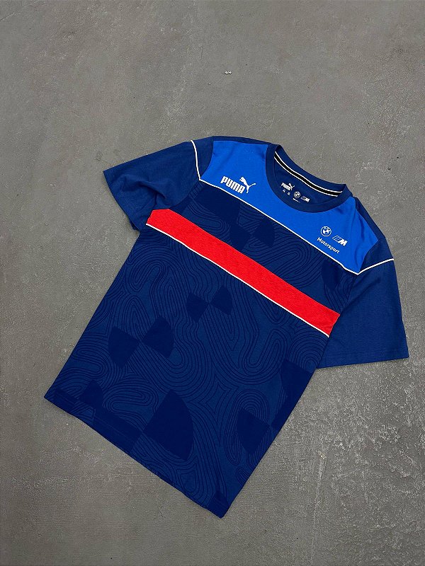 CAMISETA PUMA BMW RACING MOTORSPORT AZUL