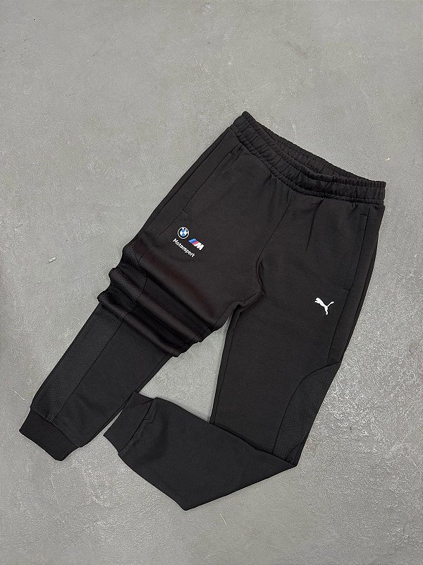 CALÇA PUMA BMW MOTORSPORT RACING PRETA