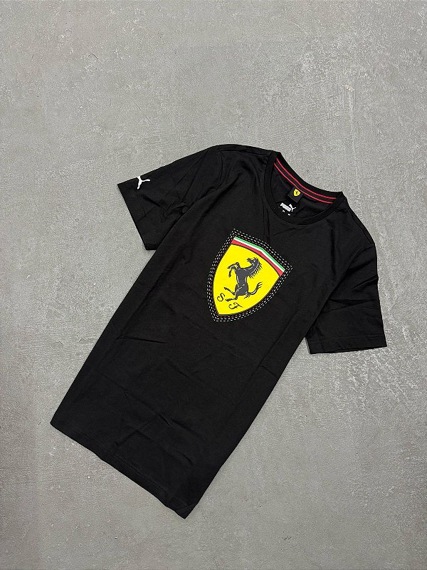 CAMISETA PUMA FERRARI MOTORSPORT PRETA