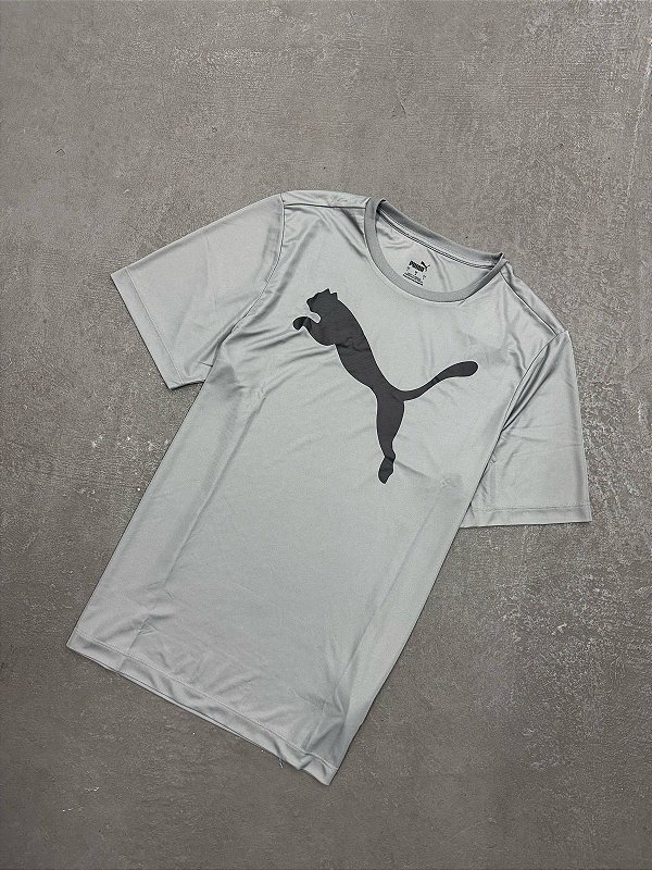CAMISETA PUMA ACTIVE DRYCELL CINZA