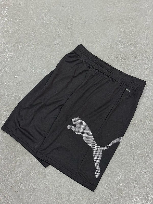 Bermuda Puma Tad Big Logo Preto
