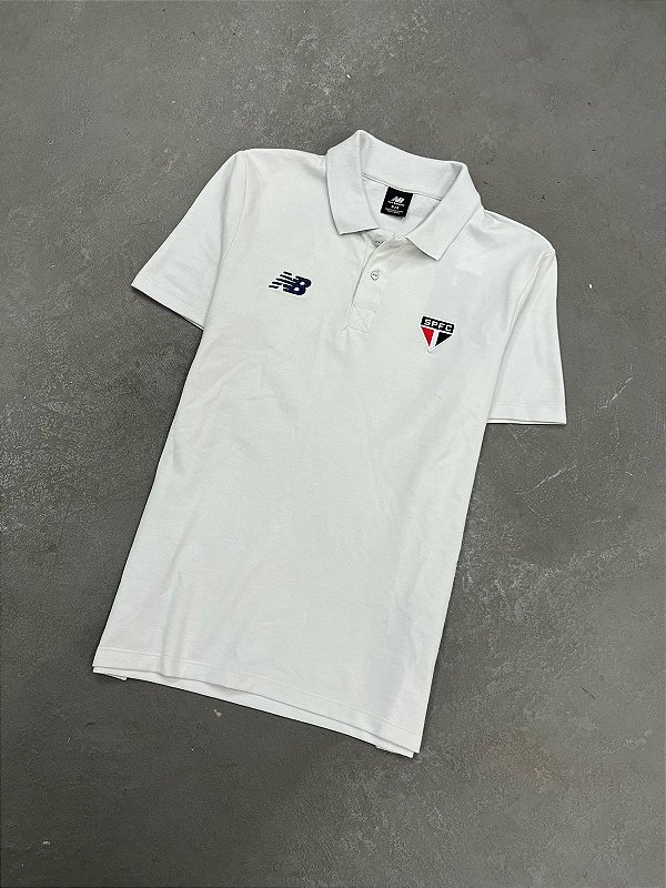 Polo Viagem SPFC 2024 Cinza