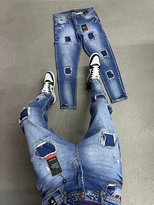 CALÇA JEANS JOGADOR PREMIUM TRIUNFE(5001)