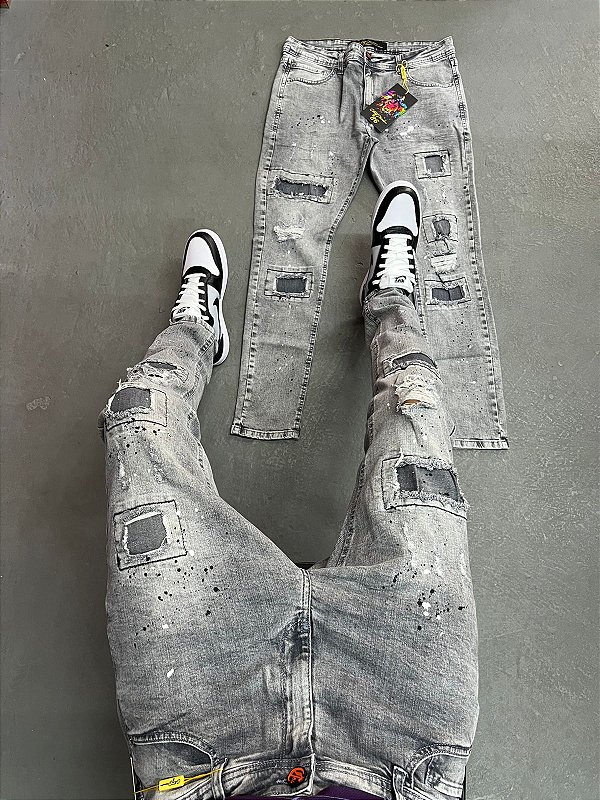 CALÇA JEANS JOGADOR PREMIUM(0045)