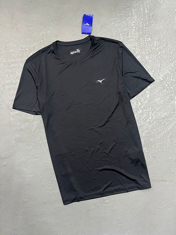 Camiseta T-Shirt Mizyno Run Spark Preto
