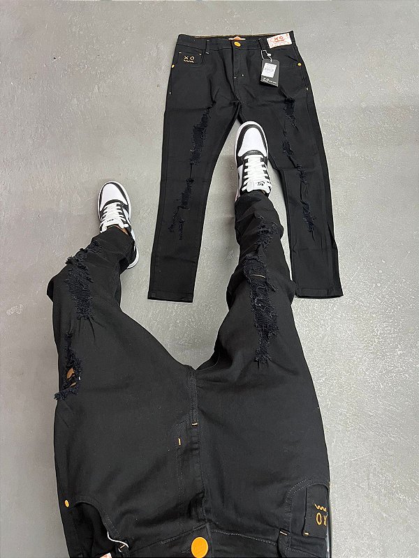 CALÇA JEANS JOGADOR PREMIUM (Brow-7802)