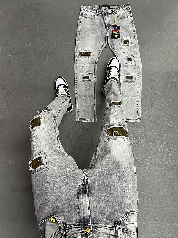 CALÇA JEANS JOGADOR PREMIUM(0059)