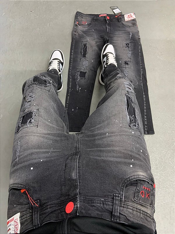 CALÇA JEANS JOGADOR PREMIUM(7789)