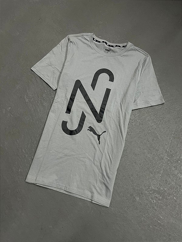 Camiseta Puma Neymar Jr Goal Casuals Cinza