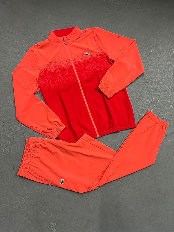 Conjunto Lacoste  de tênis Novak Djokovic Red / DIL